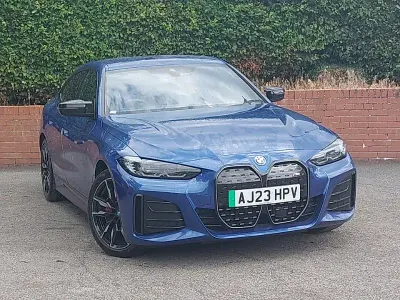 Used BMW i4 Shadowline 400 kW (544 HP) 2023 Blue Sedan