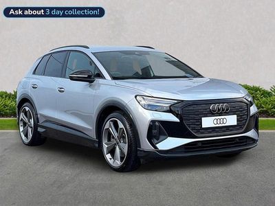Used Audi Q4 e-tron Black Edition 219 kW (299 HP) 2023 Silver SUV