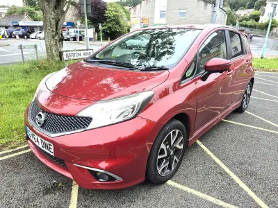 Used Nissan Note S 98 HP (72 kW) 2014 Red Hatchback