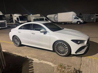 Used Mercedes CLA220 AMG Line Premium 190 HP (139 kW) 2023 White Sedan
