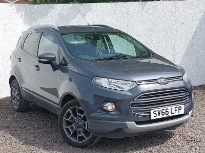 Käytetty Ford Ecosport Titanium 95 HP (69 kW) 2016 Harmaa Katumaasturi
