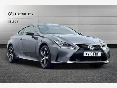 Used Lexus RC300h Luxury Line 220 HP (161 kW) 2018 Grey Coupe