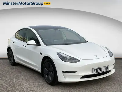 Używany Tesla Model 3 Long Range AWD 366 kW (498 KM) 2020 Biały Sedan/Limuzyna