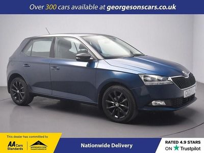 Blue Used 2021 Skoda Fabia Colour Edition Hatchback | £11,400 (Good price)