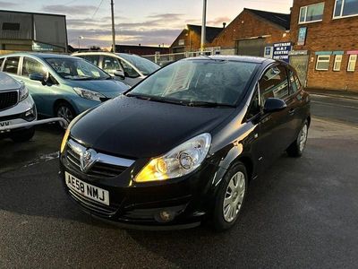 Used Vauxhall Corsa Club 89 HP (65 kW) 2008 Black Hatchback