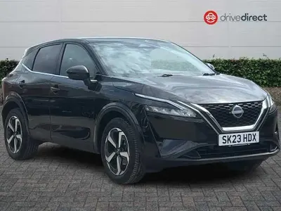 Used Nissan Qashqai N-Connecta 158 HP (116 kW) 2023 Black SUV