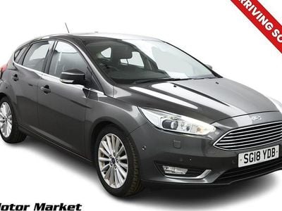 Used Ford Focus Titanium X 125 HP (91 kW) 2018 Grey Hatchback