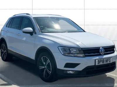 Used VW Tiguan SE 150 HP (110 kW) 2018 White SUV