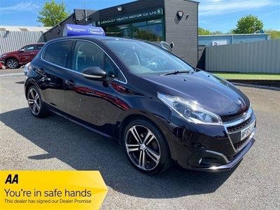 used Peugeot 208 1.2 PURETECH S/S GT LINE 5d 110 BHP