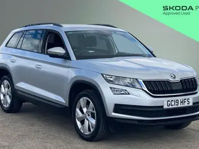 Used Skoda Kodiaq SE 150 HP (110 kW) 2019 Silver SUV