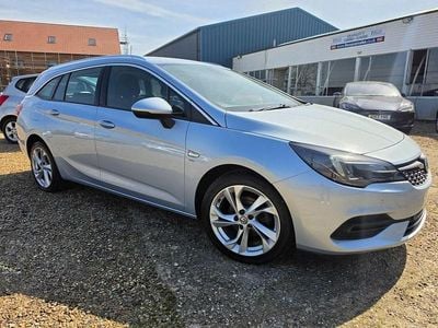 Used Vauxhall Astra SRi 122 HP (89 kW) 2020 Silver Estate
