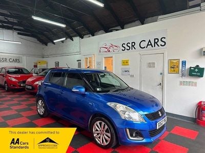 Used Suzuki Swift SZ4 75 HP (55 kW) 2013 Blue Hatchback