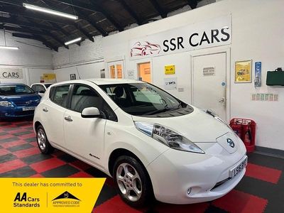 Used Nissan Leaf Acenta 80 kW (109 HP) 2016 White Hatchback