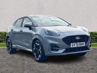 New Ford Puma ST-Line X 125 HP (91 kW) 2025 Solar silver SUV