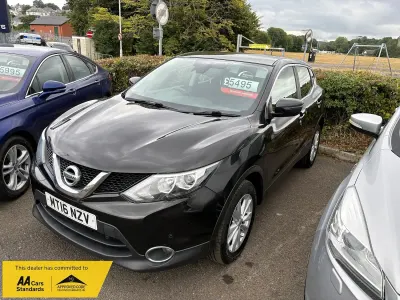 Used Nissan Qashqai Acenta 2016 Black SUV