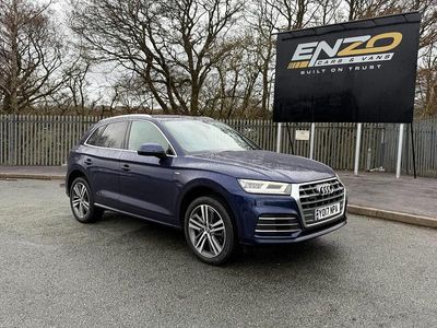 Used Audi Q5 S-Line 190 HP (139 kW) 2017 Blue SUV