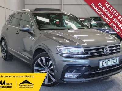 Used VW Tiguan R-line 150 HP (110 kW) 2017 Grey SUV