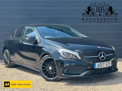 Usado Mercedes A200 AMG Line Premium 2017 Negro Utilitario