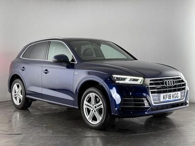 Used Audi Q5 S-Line 2018 Blue SUV