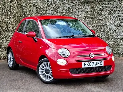 Used Fiat 500 Pop Star 69 HP (50 kW) 2017 Red Hatchback