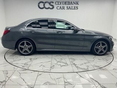Used Mercedes C200 AMG line 184 HP (135 kW) 2017 Grey Sedan
