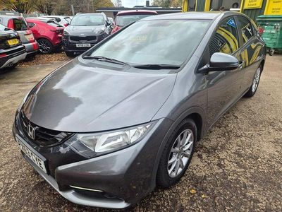 Grey Used 2013 Honda Civic ES Hatchback | £8,995 (Fair price)