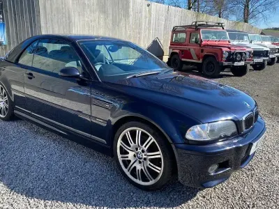 Used BMW M3 Cabriolet Impressive 2003 Black Cabriolet