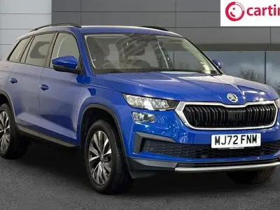 Used Skoda Kodiaq SE Drive 150 HP (110 kW) 2022 Blue SUV