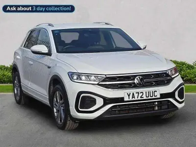 Used VW T-Roc R-line 150 HP (110 kW) 2023 White SUV
