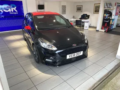 Used Ford Fiesta ST-Line 140 HP (102 kW) 2018 Black Hatchback
