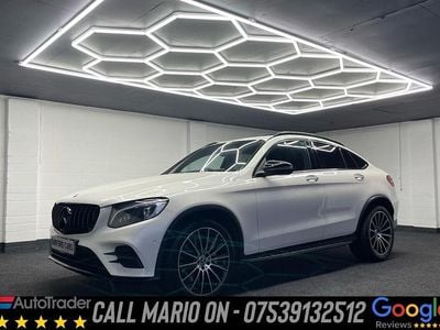 White Used 2017 Mercedes GLC350 AMG line Coupe | £25,990 (Fair price)