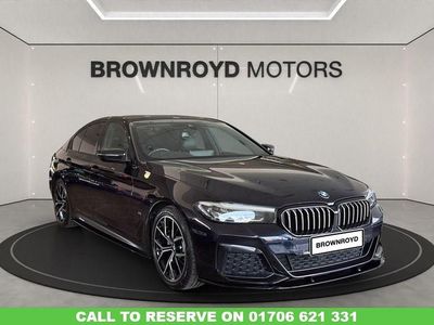 Used BMW 520 M Sport 2020 Black Sedan