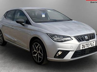 Used Seat Ibiza XCELLENCE Lux 110 HP (80 kW) 2021 Silver Hatchback