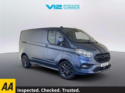Used Ford Transit Custom Sport 185 HP (136 kW) 2021 Blue Van