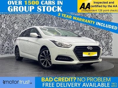 White Used 2018 Hyundai i40 SE Estate | £11,595 (Fair price)