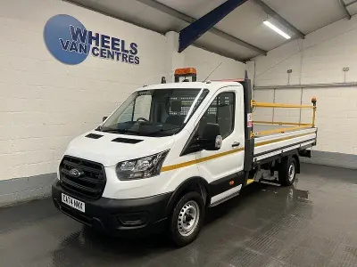 Used Ford Transit 130 HP (95 kW) 2024 White Cabriolet