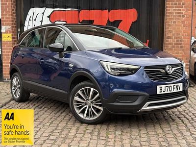 Used Vauxhall Crossland X S 110 HP (80 kW) 2020 Blue SUV