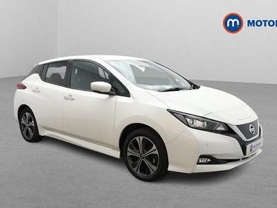 Used Nissan Leaf Tekna 160 kW (218 HP) 2021 White Hatchback