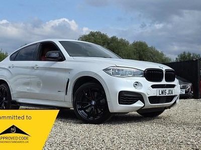 White Used 2015 BMW X6 Executive SUV | £22,500 (Good price)