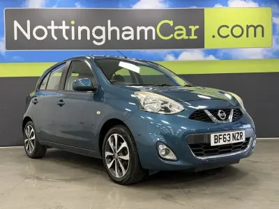 Used Nissan Micra S 98 HP (72 kW) 2013 Blue Hatchback