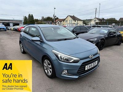 Blue Used 2015 Hyundai i20 SE Coupe | £4,495