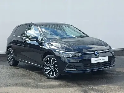 Used VW Golf VIII Edition 130 HP (95 kW) 2023 Black Hatchback