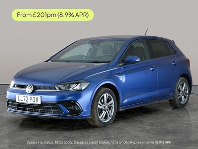 Begagnad VW Polo R-line 95 HK (69 kW) 2022 Blå Halvkombi