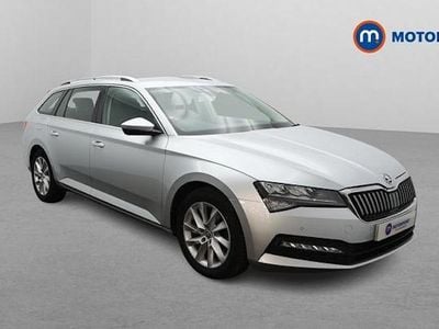 Used Skoda Superb SE 150 HP (110 kW) 2022 Silver Estate