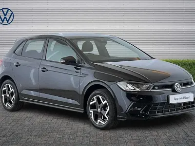 Used VW Polo R-line 115 HP (84 kW) 2025 Black Hatchback