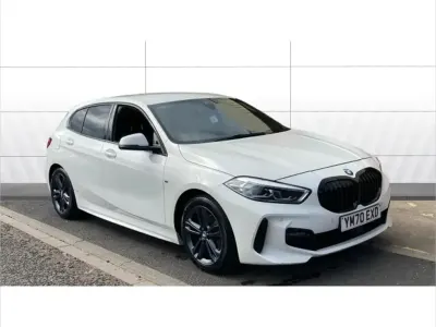 Used BMW 118 M Sport 150 HP (110 kW) 2020 White Hatchback