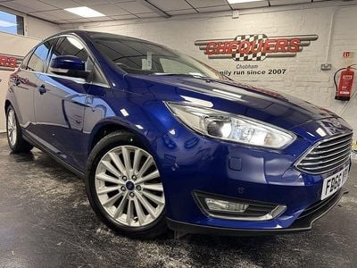 Used Ford Focus Titanium X 125 HP (91 kW) 2016 Blue Hatchback