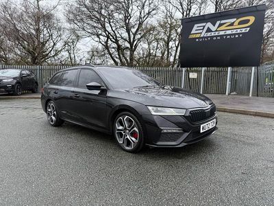 Used Skoda Octavia vRS 200 HP (147 kW) 2022 Black Estate