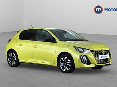 Used Peugeot e-208 Style 100 kW (137 HP) 2023 Yellow Hatchback
