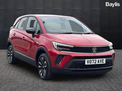 Used Vauxhall Crossland Design Edition 2022 Red SUV